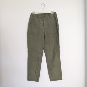 UNIQLO Olive Green Utility Pants Size 6